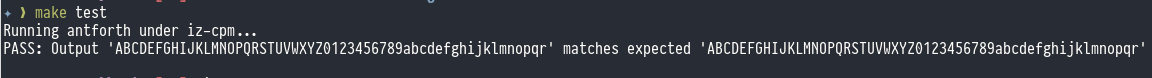 running unit tests