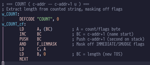count algorithm