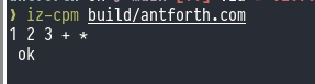 running the interpreter