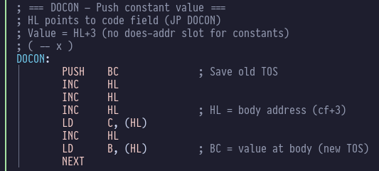DOCON implementation