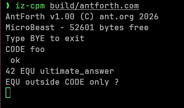 EQU error