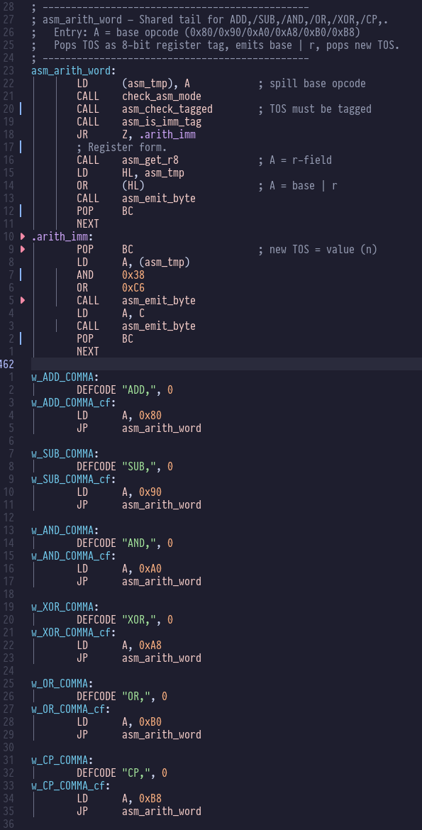 arithmetic implementations