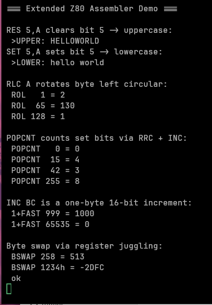 z80 demo