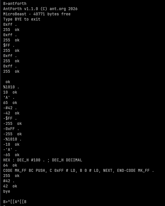 Numeric literals