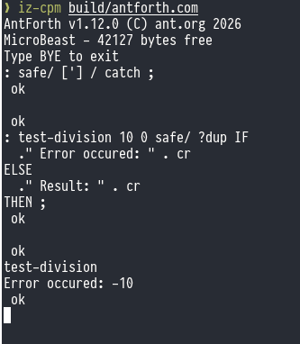 Catch exception handler