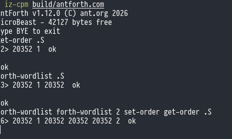 set-order example