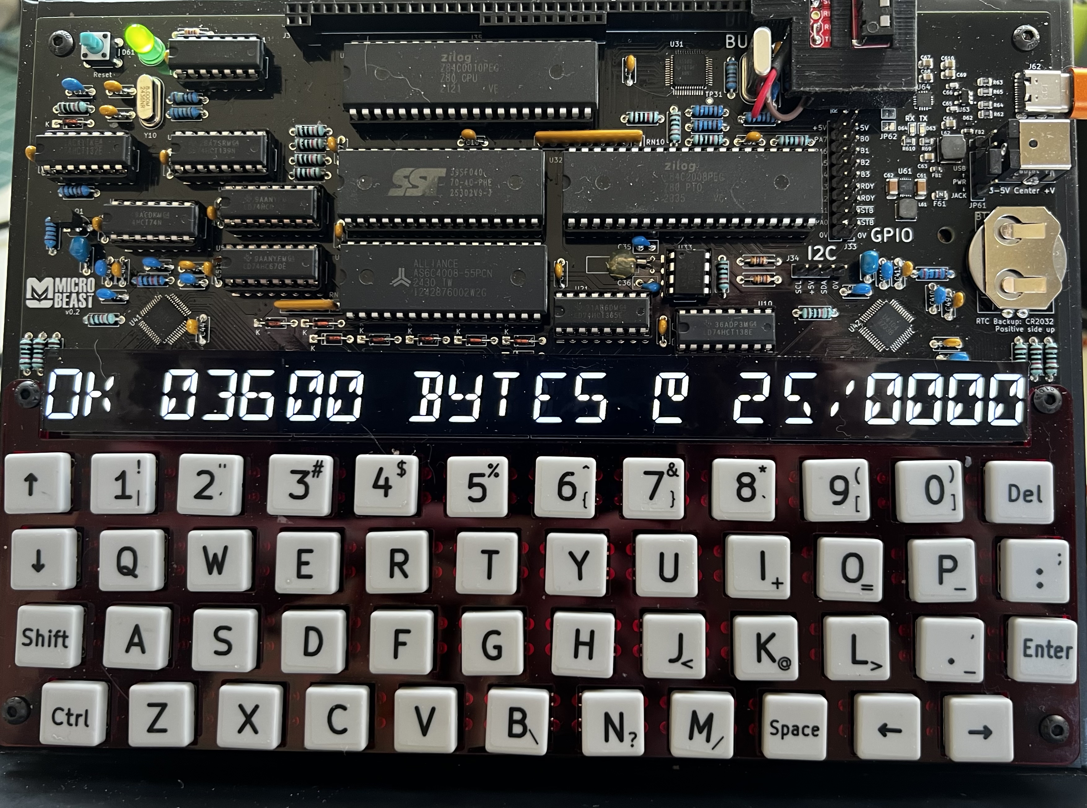 Beast showing transfer complete